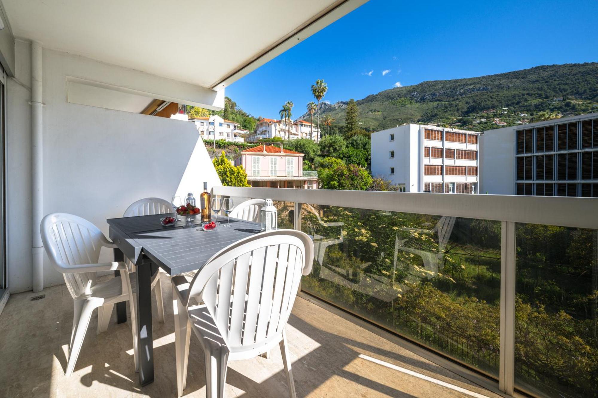 Le Rocamare - Piscine Toit Terrasse - Parking Prive - Terrasse Apartment Menton Ngoại thất bức ảnh