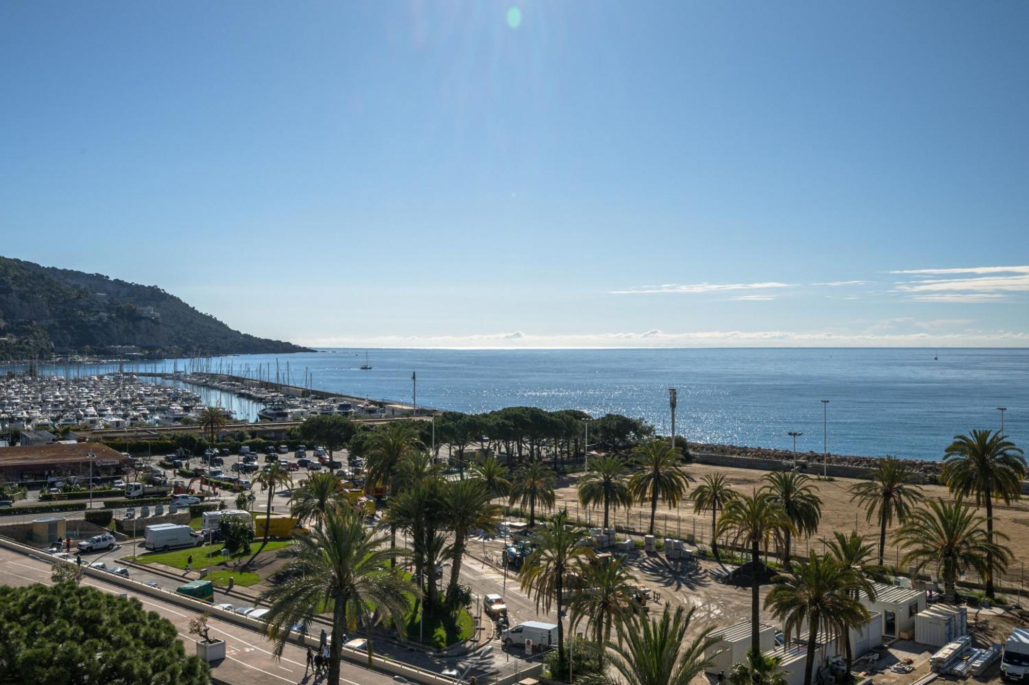 Le Rocamare - Piscine Toit Terrasse - Parking Prive - Terrasse Apartment Menton Ngoại thất bức ảnh